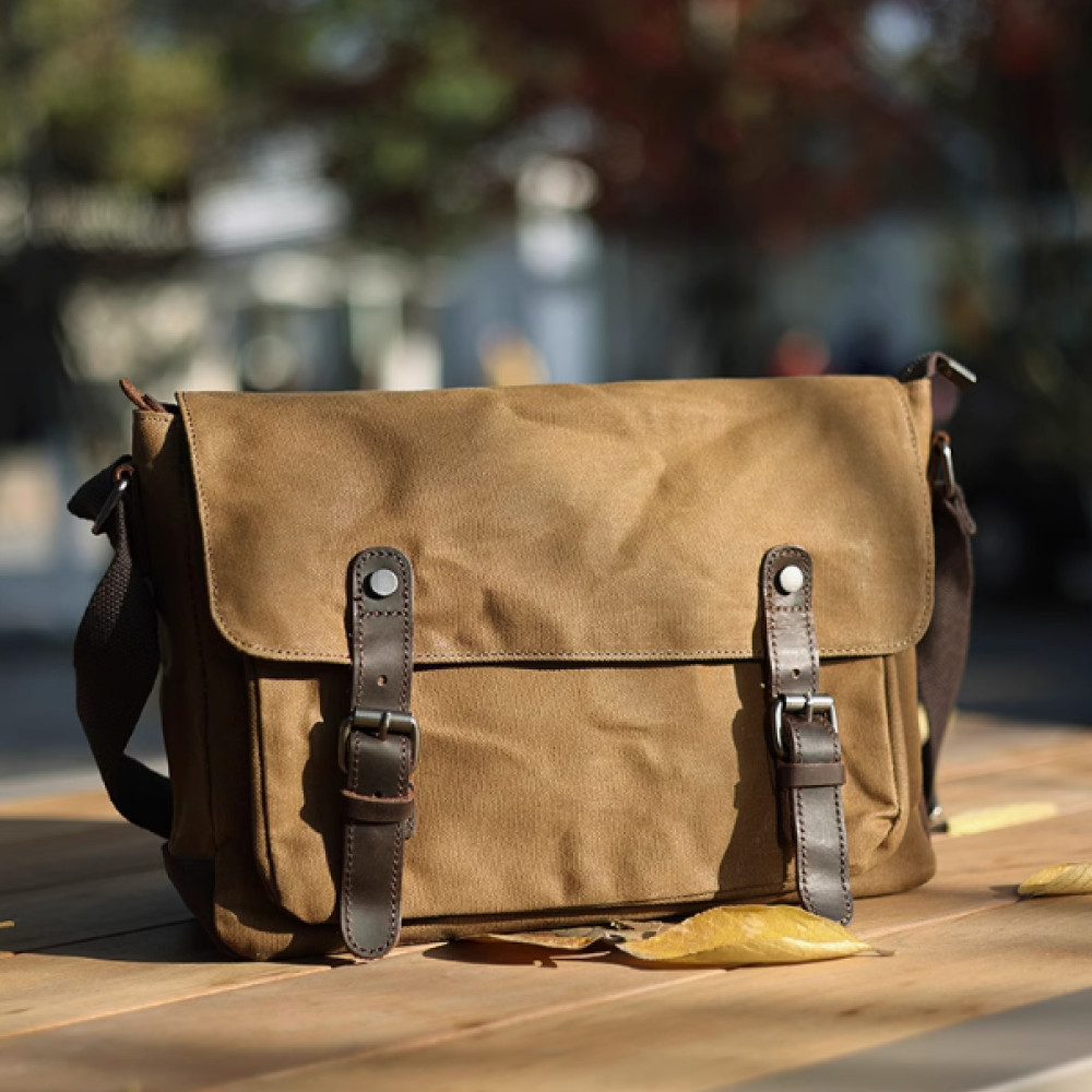 Camera bag crossbody waxed canvas waterproof camera bag Camera bag crossbody waxed canvas waterproof camera bag