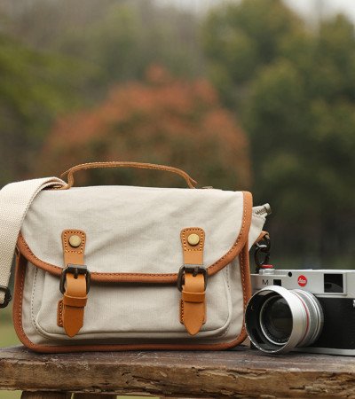 Camera messenger bag canvas camera bag small purse