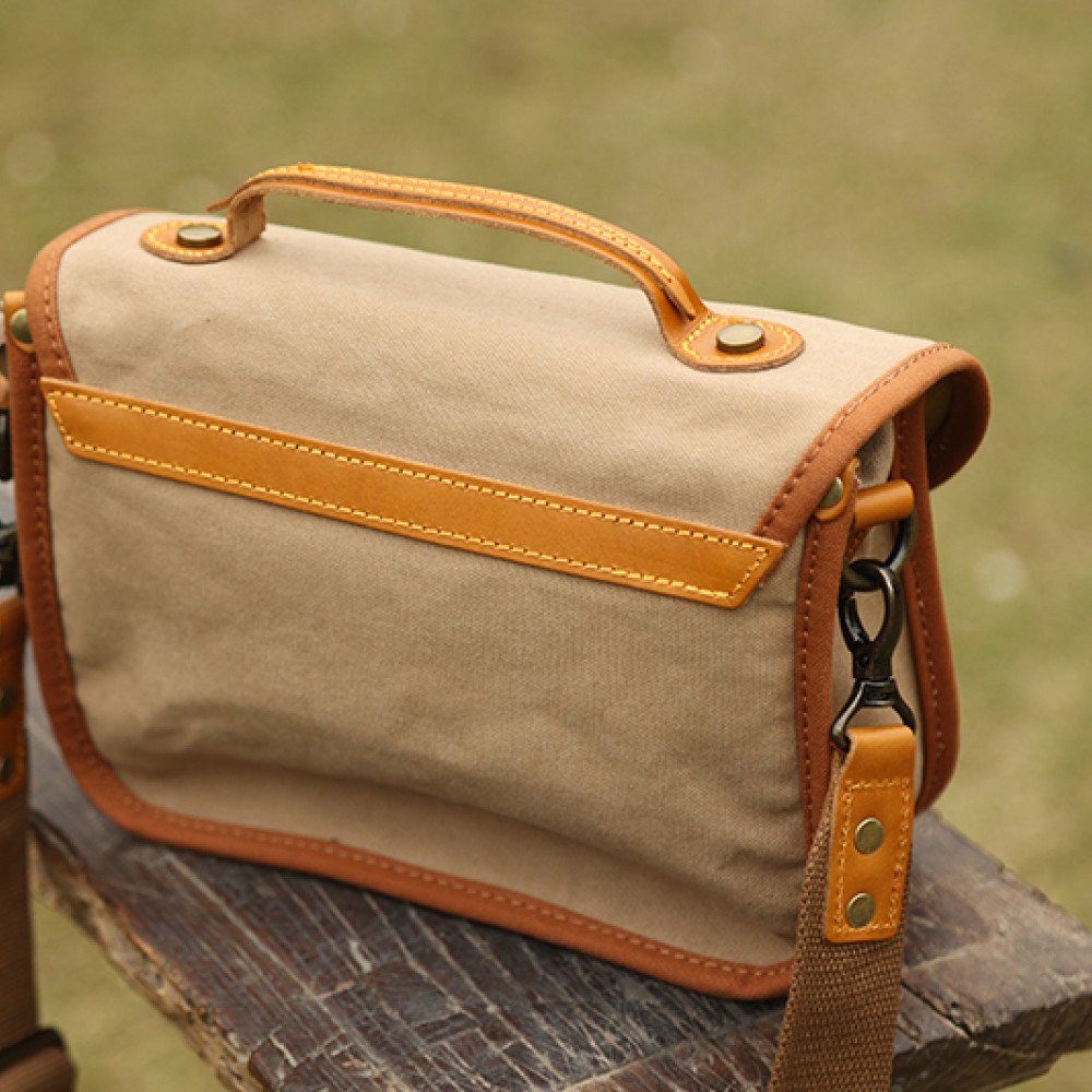Camera messenger bag canvas camera bag small purse