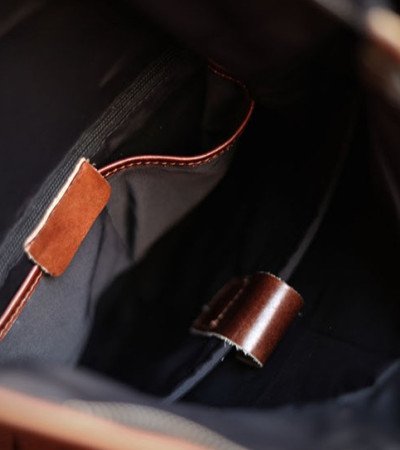 Madewell vintage leather backpack mens leather rucksack brown black