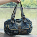 Denim hand bag vintage shoulder bag denim crossbody unisex