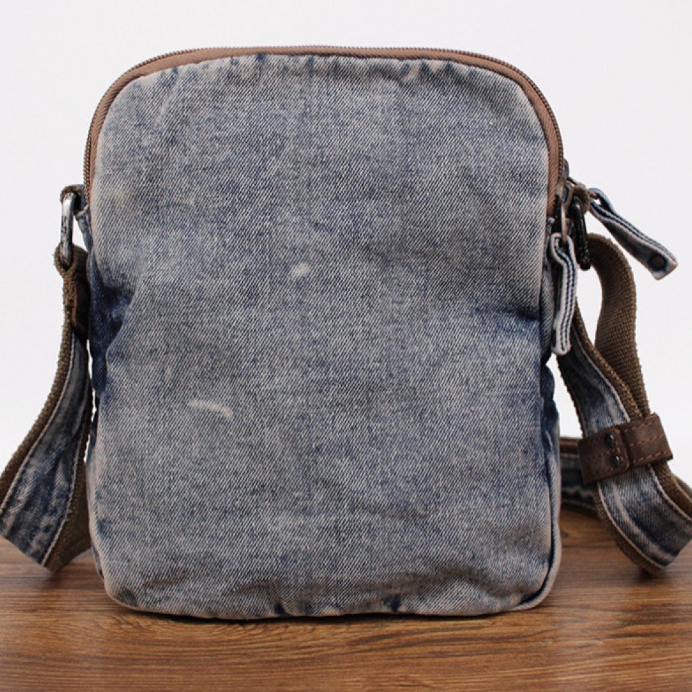 Jean crossbody purse old jeans bags small crossbody bag unisex