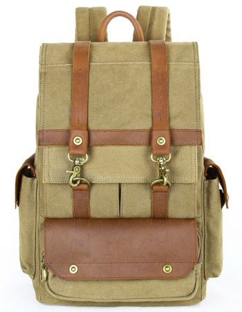 canvas leather backpack canvas leather backpack